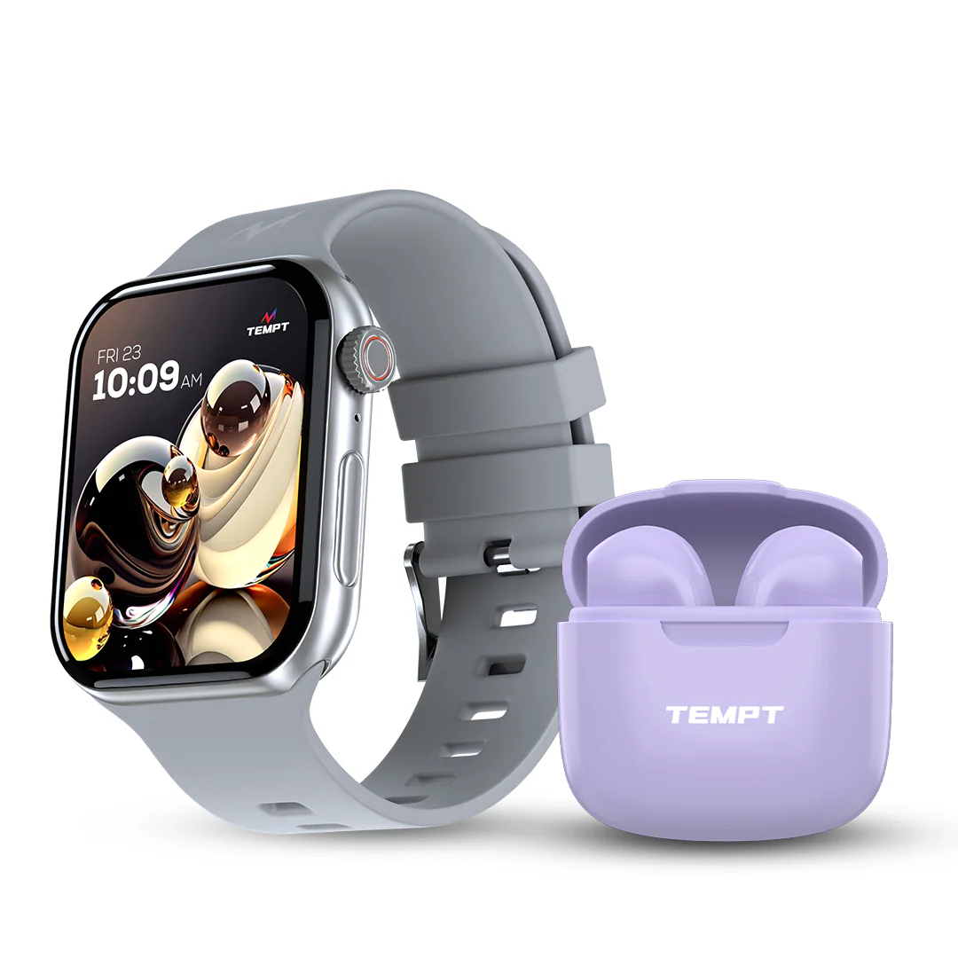 Streak X Smartwatch & Dots Bluetooth Earbuds (Combo) - Image 4