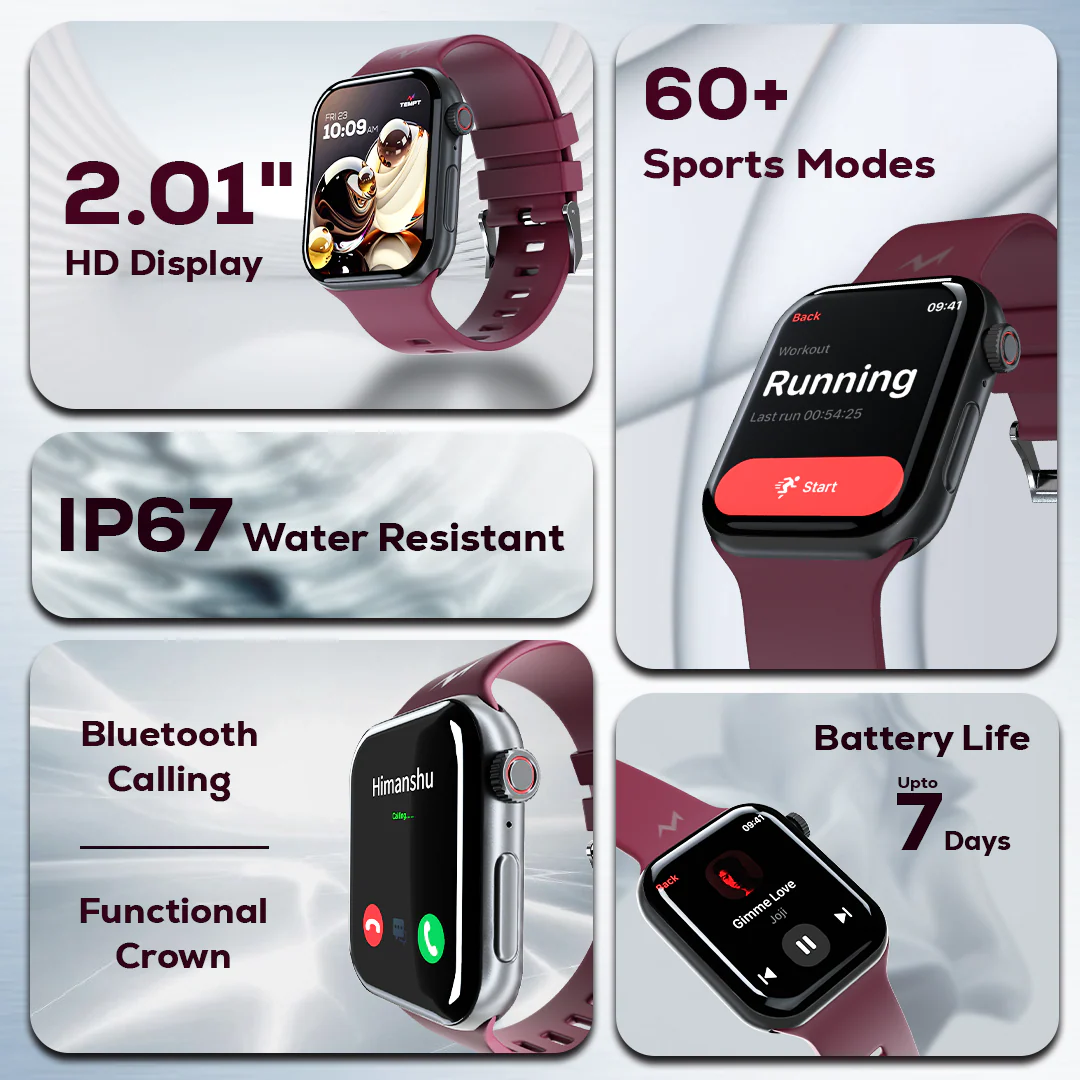 Streak X Smartwatch & Dots Bluetooth Earbuds (Combo) - Image 6