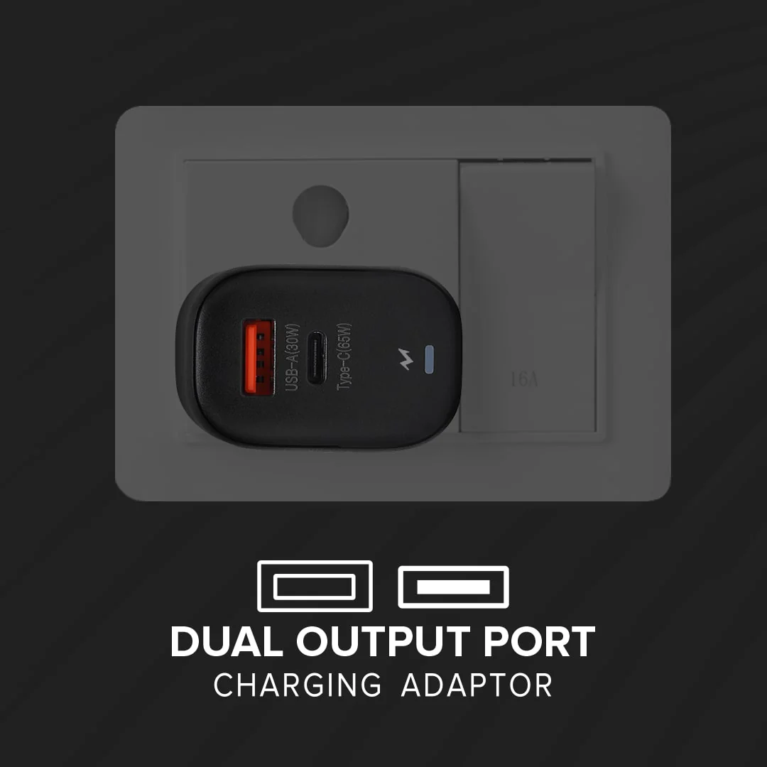 Alpha 65W Charger 2 ports - Image 4