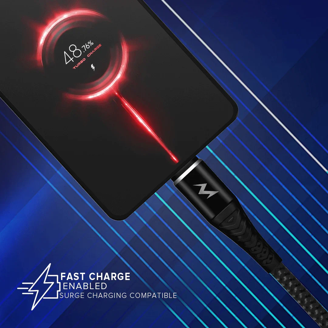 Twist Braided with Aluminium Shell USB to Lightning Cable - Image 3