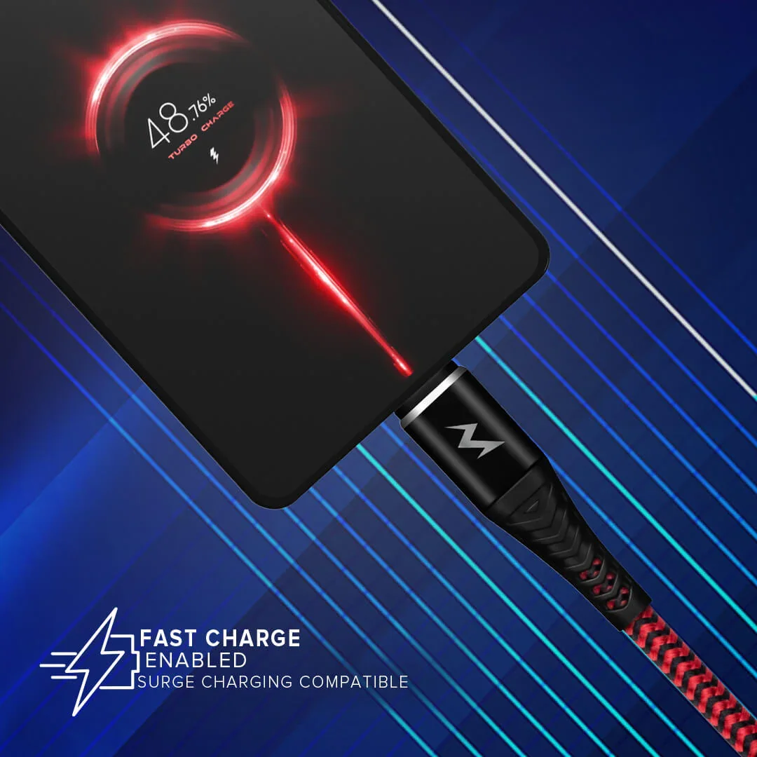 Twist Braided with Aluminum Shell USB to Type C Cable - Image 3