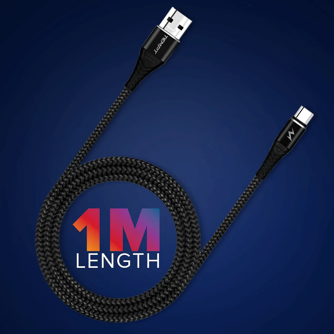 Twist Braided with Aluminum Shell USB to Type C Cable - Image 6
